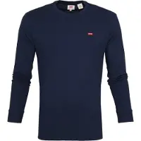Levi's Longsleeve Original Logo Tee 72848-0001 Dunkelblau Regular Fit