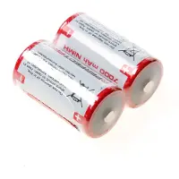 Perfectpro Ersatzbatterien wiederaufladbar PerfecPro D 8000 mAh 2 Stk.