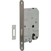 Intersteel Zylinder des Schlosskastens Domus Edelstahl 55mm ohne Hocker
