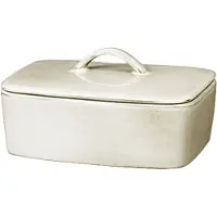 Broste Copenhagen Butterdose Nordic Sand 15x12 cm