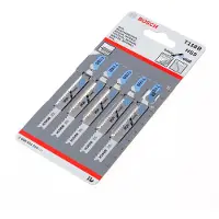 Bosch Jigsaw blade Basic for Metal 92mm T 118B 5pcs (2.608.631.014)