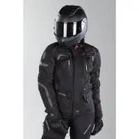 Richa Infinity 2 wasserdichte Damen Motorrad Textiljacke, schwarz, 2XL