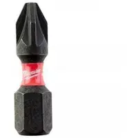 Milwaukee 4932 4308 64 – Set von Bohrern, PZ2, 25 mm (25 Stück)