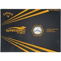 Callaway Golfbälle Warbird 2.0 - 12er Pack, weiss