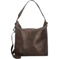 Harold's Leder Schultertasche Submarine Shopper Upend Brown dunkelbraun
