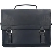 Harold's Umhängetasche "Herren, Damen CAMPO echt Leder", Damen, Gr. B/H/T: 38cm x 30cm x 10cm onesize, schwarz, Leder, used, Taschen Umhängetasche, echt Leder