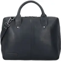 Plevier Navigator Tacan Aktentasche Leder 36 cm Laptopfach schwarz | Gr.: onesize