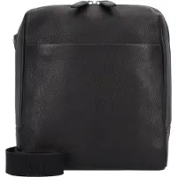 Leonhard heyden Umhängetasche Berlin Zipped Messenger Bag Black schwarz