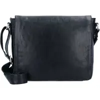 Leonhard heyden Umhängetasche Schultertasche mit Laptopfach Cambridge Shoulder Bag Black schwarz