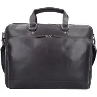Leonhard heyden Dakota 7562 Kurzgrifftasche 2 Fächer in Braun (15.3 Liter), Aktentasche