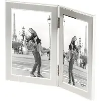 Walther design Jazz Doppelrahmen 10x15 Metall Portrait
