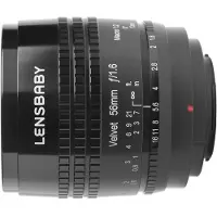 Lensbaby Velvet 56 schwarz Canon RF