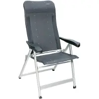 Crespo AL-237, 140 kg, Campingstuhl, 4 Bein(e), 4,3 kg, Textil, Grau
