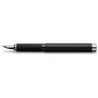 Faber-Castell Faber Castell Füller Basic Black Leder Feder EF