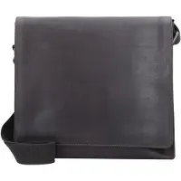 Leonhard heyden Leder Umhängetasche Schultertasche Dakota Messenger Bag Brown dunkelbraun
