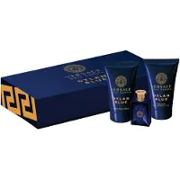 Versace Pour Homme Dylan Blue Mini Edt Nach der Rasur Balsam Duschgel für Männer Geschenk-Set 5ml