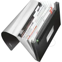 Leitz 39570094, A4, Polypropylen (PP), Schwarz, 250 Blätter, 80 g/m², 6 Taschen