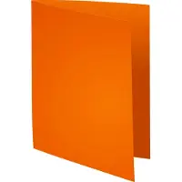 Exacompta Super Aktendeckel DIN A4 Orange Pappkarton 160 g/m2 500 Stück