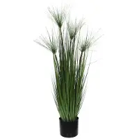 Mica Decorations Mica Kunstpflanze Papyrus grün im Topf 102 cm GLO660754682