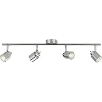 Philips Essentials Meranti Decken-/Wandspot, 4x, Strahler Oberflächenbeleuchtung, GU10, 4 Glühbirne(n), LED, 220-240 V, Chrom