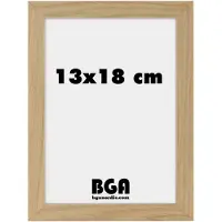 Nielsen Holzrahmen 6532003 Quadrum 13x18cm eiche natur