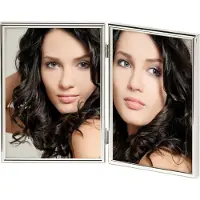 Walther design WD218S Chloe Portraitrahmen 2 x 13x18 cm silber