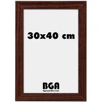 Walther design Holzrahmen HO040N Home 30x40cm nussbaum