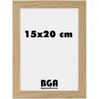 Nielsen Holzrahmen 6517003 Quadrum 15x20cm eiche