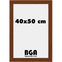 Walther design EA050N Stockholm Holzrahmen 40x50cm nußbaum