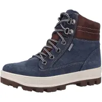 Superfit Tedd 00473-94 Winerstiefel Jungs, Niagara Kombi, Materialmix, NEU - Kinderschuhe Gefütterte Kinderstiefel 18 - 42, Blau, leder/textil (velour)