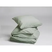 Yumeko Bettwäsche-Set Flanell 155x220 Grün - Eco, Bio & Fairtrade