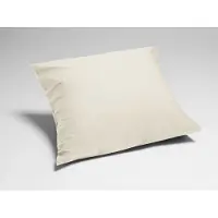 Yumeko Kissenbezug Perkal Baumwolle 80x80 Beige - Eco, Bio & Fairtrade
