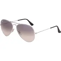 Ray-Ban AVIATOR GRADIENT, Erwachsener, Uni, Pilot, Vollrand, Silber, Silber