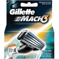 Gillette Mach3 Men’s Razor Blade Refills 4er Rasierklingen