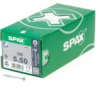 Spax Universalschraube WIROX - Teilgewinde, Senkkopf, Kreuzschlitz, 4CUT