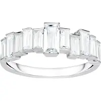 Thomas Sabo Ring Weiße Steine Baguette-Schliff