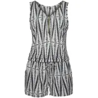 LASCANA Overall mit Reißverschluss am Ausschnitt, Jumpsuit mit Alloverprint