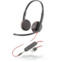 Poly Plantronics 209747-101 Blackwire UC-Kopfhörer C3225 "wie neu"