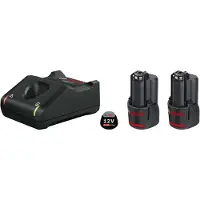Bosch Professional Akku Starter-Set 12 V, 2 Ah