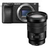 Sony Alpha 6400 schwarz + SEL 18-105mm F/4.0 G OSS Powerzoom E-Mount