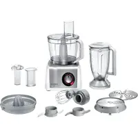 Bosch MC812S820 Küchenmaschine 1250 W 3,9 l Edelstahl Weiß