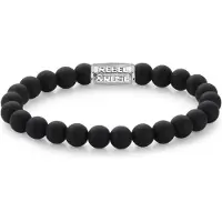 Rebel & Rose RR-80021-S Herren-Armband Mad Panther 8 mm