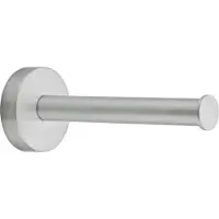 TESA WC-Ersatzrollenhalter Moon, Befestigung ohne Bohren, inkl. Klebelösung, ablösbar, chrom
