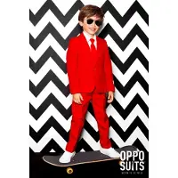 Opposuits Boys Red Devil