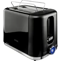 KOENIC Toaster 2 kurze Schlitze schwarz