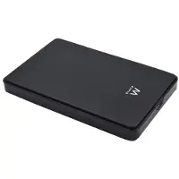 Ewent EW7030, HDD-Gehäuse, 2.5", SATA, USB Anschluss, Schwarz
