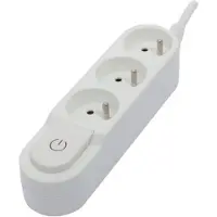 Chacon Steckdosenleiste 3 x 16 A – 3500 W – Kabel H05VV-F 3 x 1,5 mm² – 3 m – We
