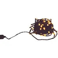 VLM NV-1224VUW - LED-Lichterkette, 12 m, 80 LEDs, warmweiß, 230 V