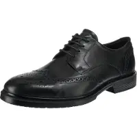 Ecco LISBON Herrenschuhe - elegante Halbschuhe - Schnürschuhe schwarz NEU