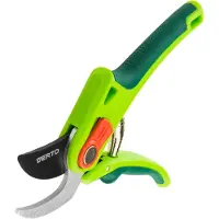 Verto Gartenschere Astschere , verstellbare Klingenöffnung, Schnittleistung: 12mm, Teflonbeschichtung